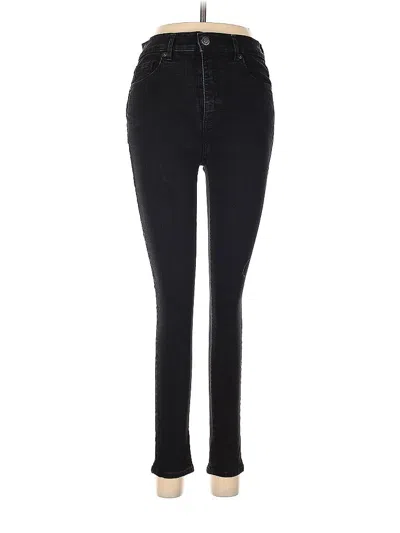 Pre-owned Ann Taylor Loft Jeans In Black