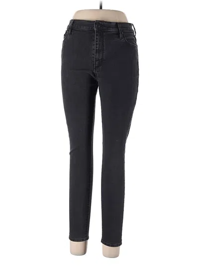 Pre-owned Ann Taylor Loft Jeans In Black