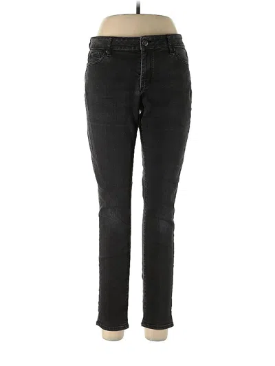 Pre-owned Ann Taylor Loft Jeans In Black