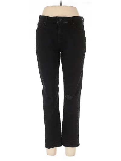Pre-owned Ann Taylor Loft Jeans In Black