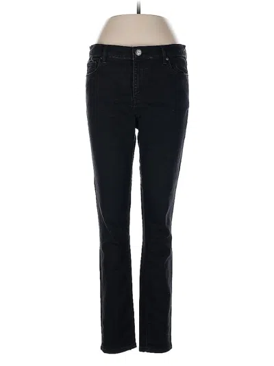Pre-owned Ann Taylor Loft Jeans In Black