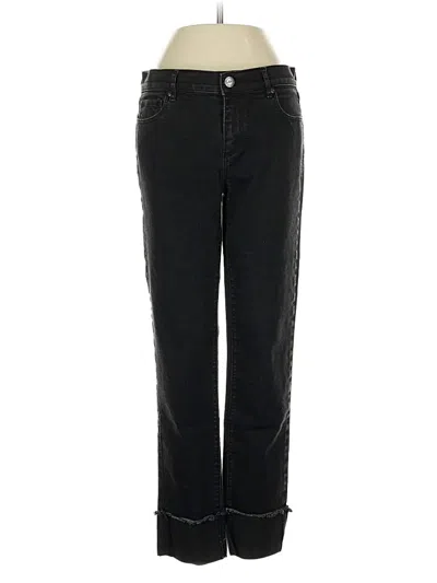 Pre-owned Ann Taylor Loft Jeans In Black