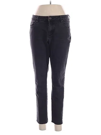 Pre-owned Ann Taylor Loft Jeans In Black
