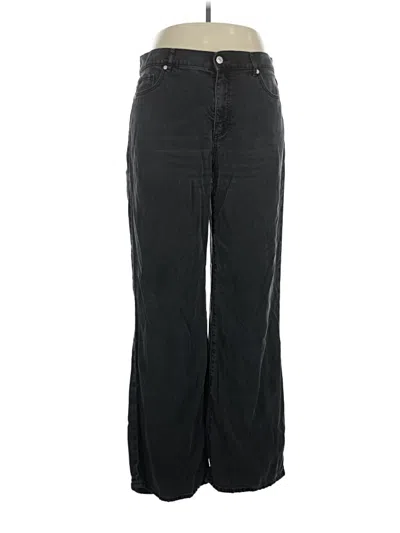 Pre-owned Ann Taylor Loft Jeans In Black