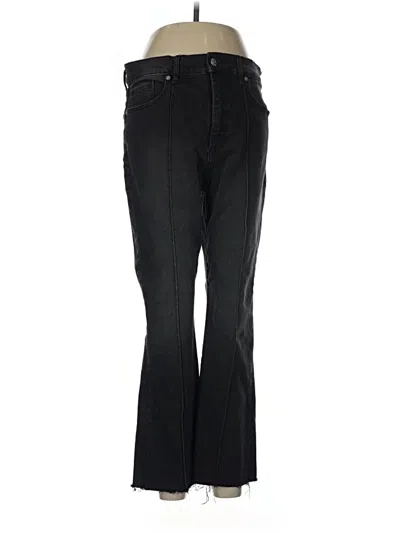 Pre-owned Ann Taylor Loft Jeans In Black