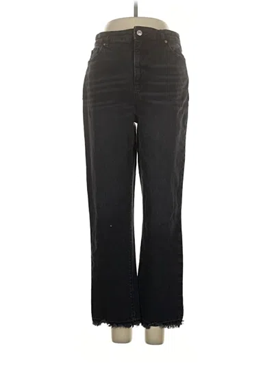 Pre-owned Ann Taylor Loft Jeans In Black