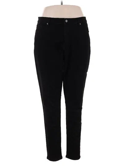 Pre-owned Ann Taylor Loft Jeans In Black