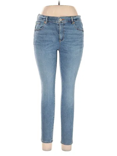 Pre-owned Ann Taylor Loft Jeans In Blue