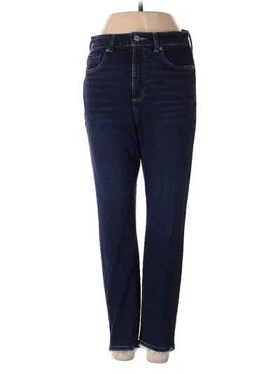Pre-owned Ann Taylor Loft Jeans In Blue