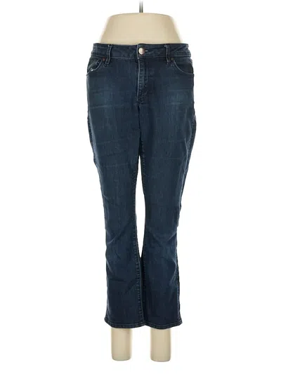 Pre-owned Ann Taylor Loft Jeans In Blue