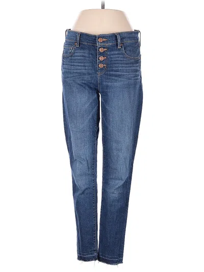 Pre-owned Ann Taylor Loft Jeans In Blue