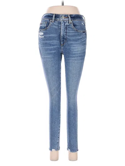 Pre-owned Ann Taylor Loft Jeans In Blue