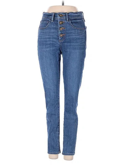 Pre-owned Ann Taylor Loft Jeans In Blue