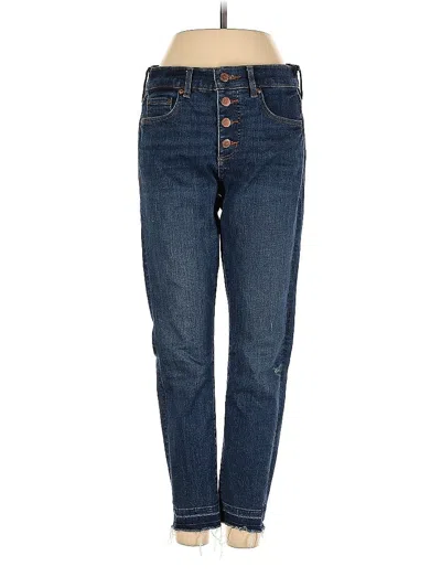 Pre-owned Ann Taylor Loft Jeans In Blue