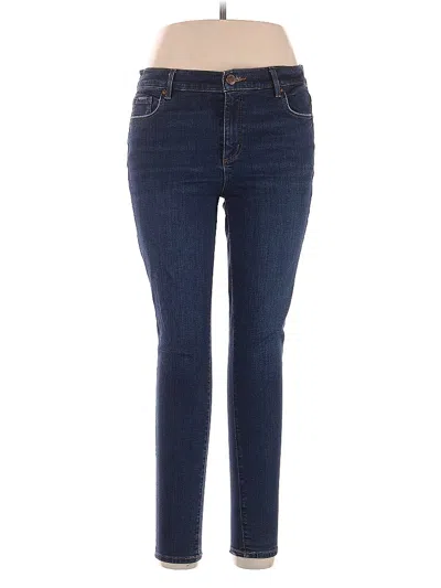 Pre-owned Ann Taylor Loft Jeans In Blue