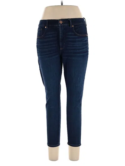 Pre-owned Ann Taylor Loft Jeans In Blue