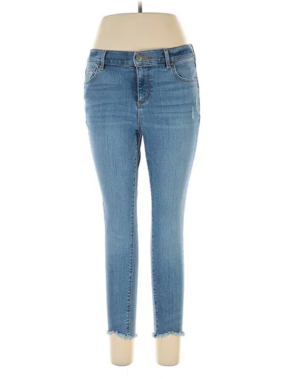 Pre-owned Ann Taylor Loft Jeans In Blue