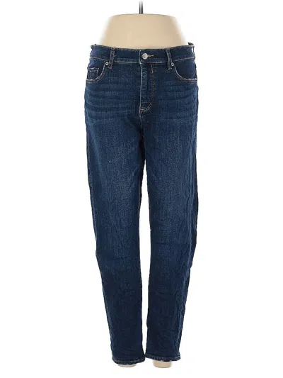 Pre-owned Ann Taylor Loft Jeans In Blue