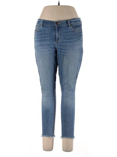 Pre-owned Ann Taylor Loft Jeans In Blue