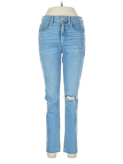 Pre-owned Ann Taylor Loft Jeans In Blue