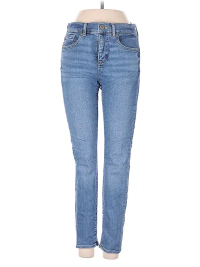 Pre-owned Ann Taylor Loft Jeans In Blue