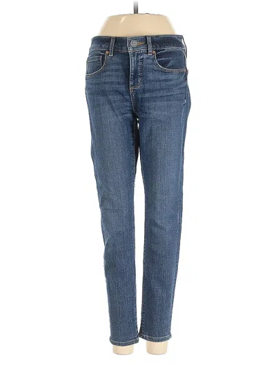 Pre-owned Ann Taylor Loft Jeans In Blue