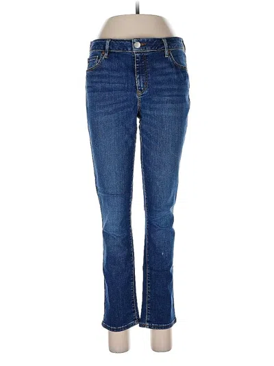 Pre-owned Ann Taylor Loft Jeans In Blue