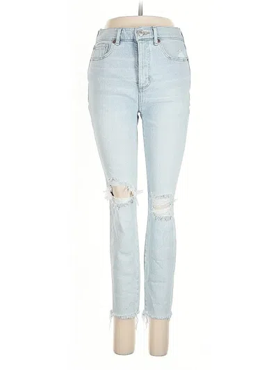 Pre-owned Ann Taylor Loft Jeans In Blue