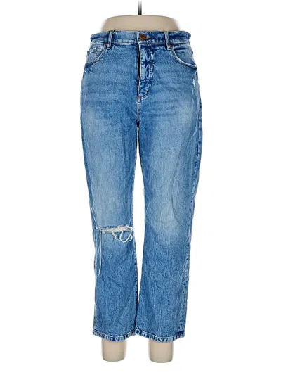 Pre-owned Ann Taylor Loft Jeans In Blue