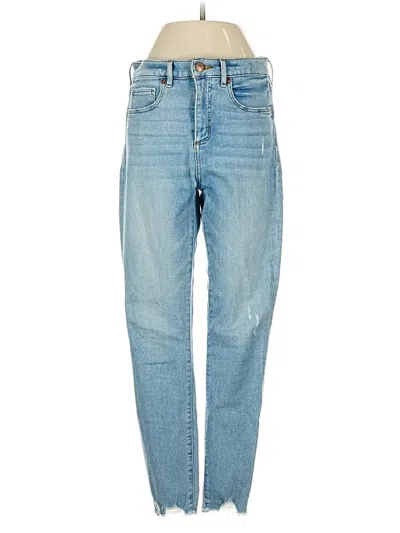 Pre-owned Ann Taylor Loft Jeans In Blue