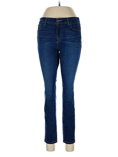 Pre-owned Ann Taylor Loft Jeans In Blue