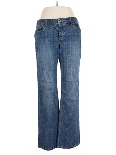 Pre-owned Ann Taylor Loft Jeans In Blue