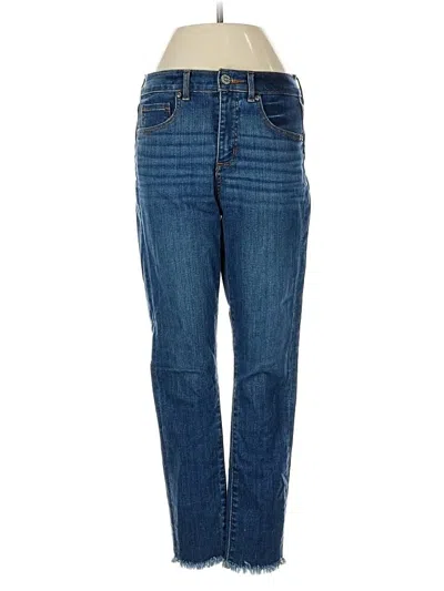 Pre-owned Ann Taylor Loft Jeans In Blue