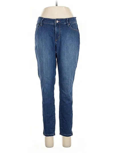 Pre-owned Ann Taylor Loft Jeans In Blue