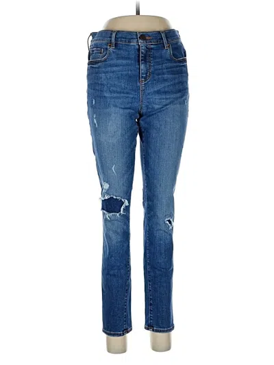 Pre-owned Ann Taylor Loft Jeans In Blue