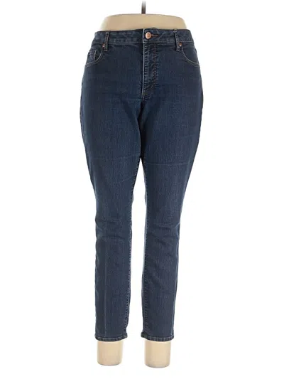Pre-owned Ann Taylor Loft Jeans In Blue