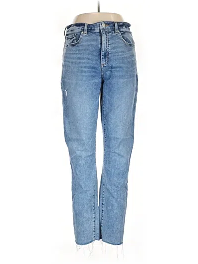 Pre-owned Ann Taylor Loft Jeans In Blue