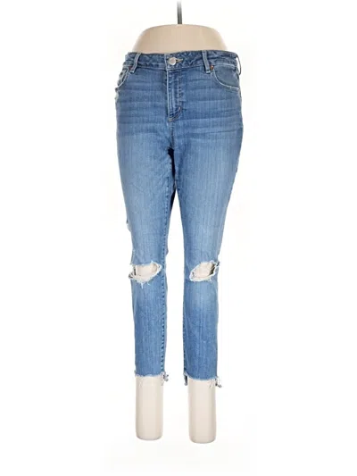 Pre-owned Ann Taylor Loft Jeans In Blue