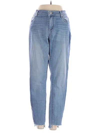 Pre-owned Ann Taylor Loft Jeans In Blue