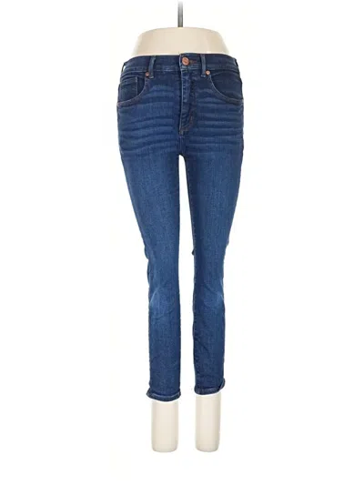 Pre-owned Ann Taylor Loft Jeans In Blue