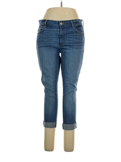 Pre-owned Ann Taylor Loft Jeans In Blue
