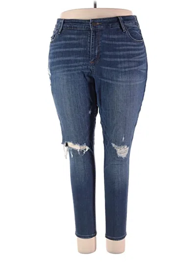 Pre-owned Ann Taylor Loft Jeans In Blue