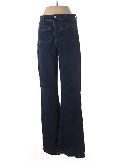 Pre-owned Ann Taylor Loft Jeans In Blue
