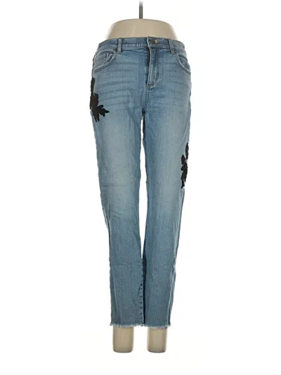 Pre-owned Ann Taylor Loft Jeans In Blue