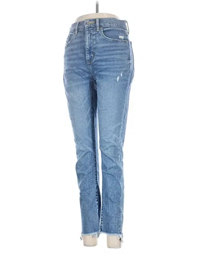 Pre-owned Ann Taylor Loft Jeans In Blue