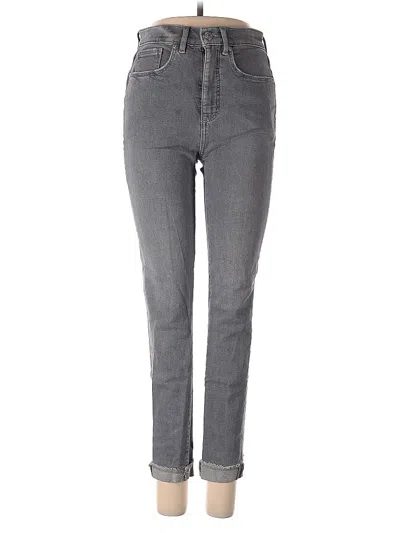 Pre-owned Ann Taylor Loft Jeans In Gray
