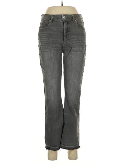 Pre-owned Ann Taylor Loft Jeans In Gray