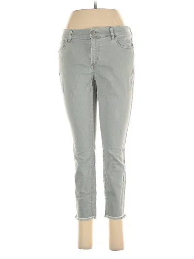 Pre-owned Ann Taylor Loft Jeans In Gray