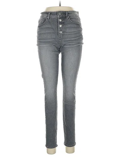 Pre-owned Ann Taylor Loft Jeans In Gray
