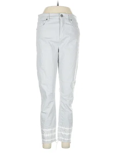 Pre-owned Ann Taylor Loft Jeans In Gray